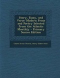 Cover: Story, Essay, and Verse - Nabu Press