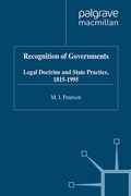 Cover: Recognition of Governments - Palgrave Macmillan