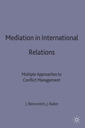Cover: Mediation in International Relations - Palgrave Macmillan