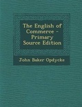Cover: The English of Commerce - Nabu Press