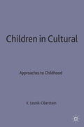 Cover: Children in Culture - Palgrave Macmillan