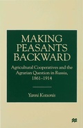 Cover: Making Peasants Backward - Palgrave Macmillan