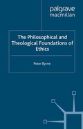 Cover: The Philosophical and Theological Foundations of Ethics - Palgrave Macmillan