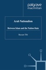 Cover: Arab Nationalism - Palgrave Macmillan