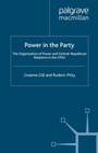 Cover: Power in the Party - Palgrave Macmillan
