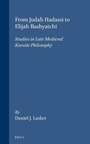 Cover: From Judah Hadassi to Elijah Bashyatchi - Brill