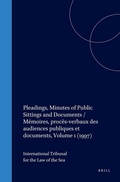 Bild: Pleadings, Minutes of Public Sittings and Documents/Memoires, Proces-Verbaux des Audiences Publiques et Documents - Kluwer Law International