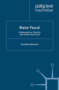 Enlarge image Cover: Blaise Pascal - Palgrave Macmillan