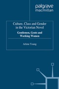 Cover: Culture, Class and Gender in the Victorian Novel - Palgrave Macmillan