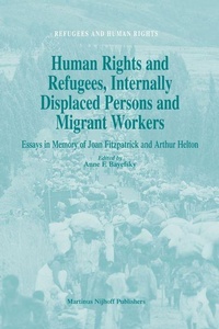 Enlarge image Cover: Human Rights and Refugees, Internally Displaced Persons and Migrant Workers - Martinus Nijhoff