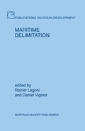 Cover: Maritime Delimitation - Martinus Nijhoff