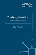 Cover: Thackeray the Writer - Palgrave Macmillan