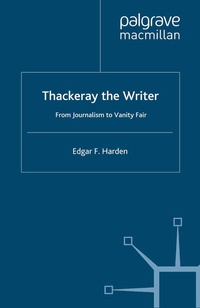 Enlarge image Cover: Thackeray the Writer - Palgrave Macmillan
