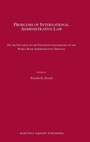 Cover: Problems of International Administrative Law - Martinus Nijhoff