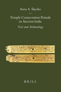 Cover: Temple Consecration Rituals in Ancient India - Brill