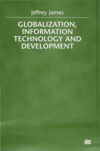 Enlarge image Cover: Globalization, Information Technology and Development - Palgrave Macmillan
