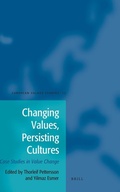 Cover: Changing Values, Persisting Cultures - Brill