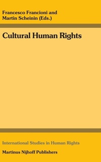 Enlarge image Cover: Cultural Human Rights - Martinus Nijhoff