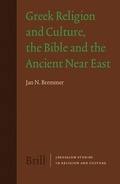 Cover: Greek Religion and Culture, the Bible and the Ancient Near East - Brill