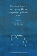 Cover: Examining Practice, Interrogating Theory: Comparative Legal Studies in Asia - Martinus Nijhoff