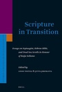 Cover: Scripture in Transition - Brill