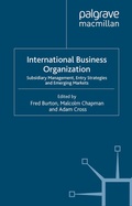 Cover: International Business Organization - Palgrave Macmillan