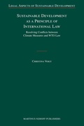 Bild: Sustainable Development as a Principle of International Law - Martinus Nijhoff