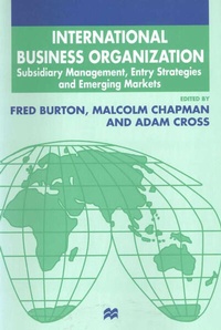 Enlarge image Cover: International Business Organization - Palgrave Macmillan