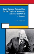 Cover: Cognition and Recognition: On the Origin of Movement - Brill