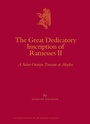 Cover: The Great Dedicatory Inscription of Ramesses II - Brill
