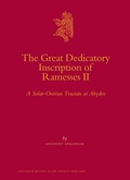 Cover: The Great Dedicatory Inscription of Ramesses II - Brill