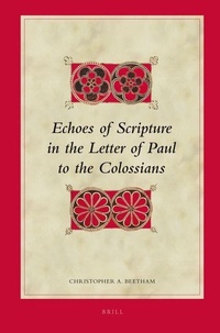 Enlarge image Cover: Echoes of Scripture in the Letter of Paul to the Colossians - Brill