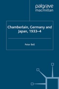 Cover: Chamberlain, Germany and Japan, 1933-4 - Palgrave Macmillan