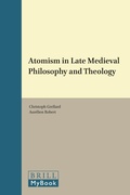 Cover: Atomism in Late Medieval Philosophy and Theology - Brill