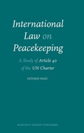 Cover: International Law on Peacekeeping - Martinus Nijhoff