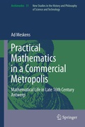 Cover: Practical mathematics in a commercial metropolis - Springer