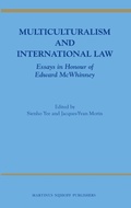 Cover: Multiculturalism and International Law - Martinus Nijhoff