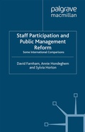 Cover: Staff Participation and Public Management Reform - Palgrave Macmillan