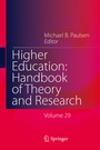 Cover: Higher Education: Handbook of Theory and Research - Springer