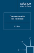 Cover: Conversations with Post Keynesians - Palgrave Macmillan