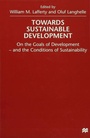 Cover: Towards Sustainable Development - Palgrave Macmillan