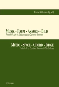 Abbildung von: Musik - Raum - Akkord - Bild- Music - Space - Chord - Image - Peter Lang Verlag