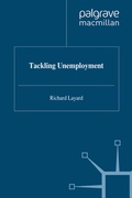 Cover: Tackling Unemployment - Palgrave Macmillan