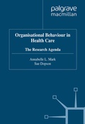 Cover: Organisational Behaviour in Health Care - Palgrave Macmillan
