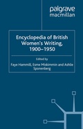 Cover: Encyclopedia of British Women's Writing 1900-1950 - Palgrave Macmillan