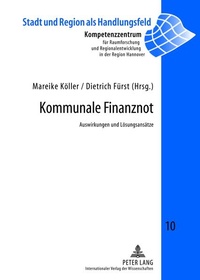 Abbildung von: Kommunale Finanznot - Peter Lang Verlag