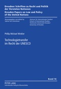 Cover: Technologietransfer im Recht der UNESCO - Peter Lang Verlag