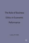 Cover: The Role of Business Ethics in Economic Performance - Palgrave Macmillan