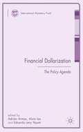 Cover: Financial Dollarization - Palgrave Macmillan