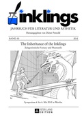 Cover: inklings - Jahrbuch f&uuml;r Literatur und &Auml;sthetik - Peter Lang Verlag